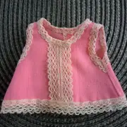 Dress, Hanger for Approx. 16-18 CM Bears Or Doll, Handarbeit! One of a Kind
