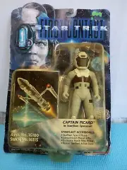 Playmates 1996 Star Trek First Contact Series CAPTAIN PICARD STARFLEET SPACESUIT