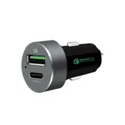 mbeat?? QuickBoost USB 2.0 & USB Type-C Dual Port Car Charger - Certified Qualcomm Quick Charge 2.0 technology /Fast Charging/ Samsung Galaxy Note(LS)