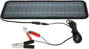 Solar Panel Power Car Universal Boat Battery Charger 12V 4.5W Portable Black for Car Boat Rechargeable Power Battery