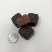 Gourmet Sugar Free Vanilla Caramels Dark Chocolate Candy 1 pound