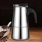 Stovetop Espresso Maker, Stainless Steel Coffee Pot, Induction Cooker Coffee