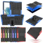 Rugged Rubber Stand Case Cover For Samsung Galaxy Tab A7 A8 A9+ 8.7"~11" Tablet