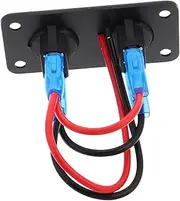 HAWILLOSCH Switch Panel Gangs Off Toggle Switch for Car Boat Versatile Control for Devices for Automotive Modifications