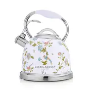 Laura Ashley Stove Top Kettle Elveden White LASTWS