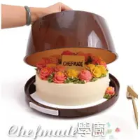 在飛比找樂天市場購物網優惠-【學廚WK9204-蛋糕盒】6-8吋環保日式圓形生日蛋糕盒 