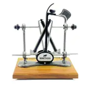 Warthog V-Sharp Elite Knife Sharpeners with Deluxe Wooden Base, 325 Grit Diam...