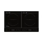 Healthy Choice 1000–1400W Double Induction Cooker with 2 Plates
