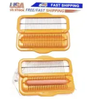 Hotdog Slicer HotDog Cutter Tool Sausage Dicer BBQ Grill Kitchen Smoker Camping
