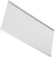 HOMSFOU Replaceable Clear Card Holder for Workplace Sturdy Hanging Name Tag Display Rack Space Saving Design for Multiple Information Modern Office Essential