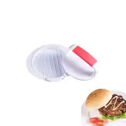 Burger Press Patty Maker, Non Stick Hamburger Patty Pressing Mold Rings Easy ...