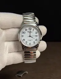 在飛比找Yahoo!奇摩拍賣優惠-日本中古錶 vintage手錶古時裝百米防水石英錶 日本