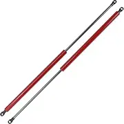 X AUTOHAUX 600mm/23.62" Gas Struts 500N Gas Springs Red Carbon Steel 2 Pcs RV Car Toolbox Lid Storage Box Cover Cabinet Door Cover
