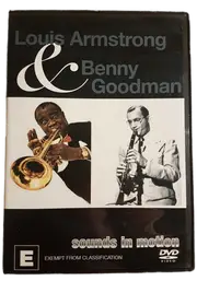 LOUIS ARMSTRONG & BENNY GOODMAN -Rare DVD Aus Stock -Music New