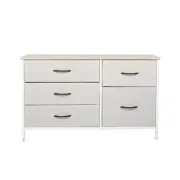 Levede Storage Cabinet Tower Chest of Beige