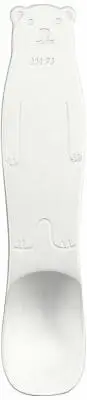 Ice cream spoon polar bear white made in Japan