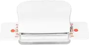 Hand Binding Machines, 6 Holes Cinch Book Binding Machine, Multipurpose Paper Punch Binder Manual Book Maker Punch Binder, for (White)