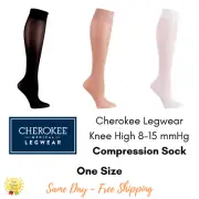 Cherokee Legwear Knee High 8-15 mmHg Compression Socks | FASHION SUPPORT