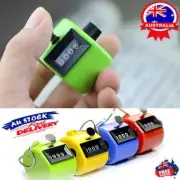 Mechanical Hand Tally Number Counter Click Clicker 4 Digit Counting Manual UD