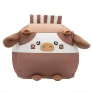 Russ 14-inch Chocolate Milk Box Cow Plush
