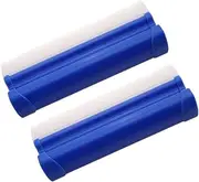 HOLIDYOYO 2pcs Durable Squeegee for Car and Home Cleaning Portable Window and Shower Glass Cleaner Tool Compact Design for Easy Storage and Use