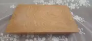 Solid oak Hand Carved Wooden bowl with unique angular shape