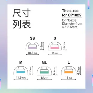 SpinFit CP1025TW CP360升級款 醫療矽膠 耳塞 矽膠耳塞 耳塞套 耳機套 專利認證 CP100