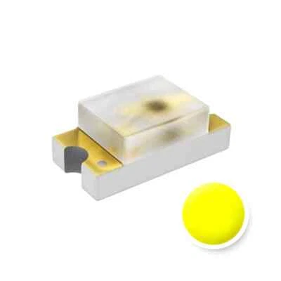 0603 Yellow SMD LED Diode - Pack of 50