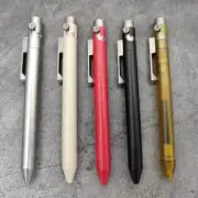 New Titanium Alloy + POM / PEEK / PEI Pen Ballpoint Signature Gel Pen W/ Clip