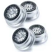 4PCS Beadlock CNC Wheel Rim Hub for 1/10 Baja Rey RC Car Buggy