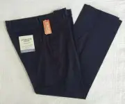 NEW Dockers Signature Khaki Straight Fit Pants Stretch 476990006 Navy Blue 38x34