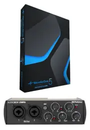 PRESONUS AUDIOBOX 96 Black 2x2 Audio Recording USB Interface + Software Upgrade
