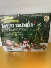 Advent Calendar 2024 Christmas Tree Building Toy Set, 701 Pieces *Free Shipping