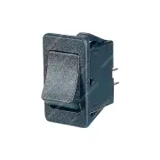 Narva Off / On Rocker Switch with Push On Terminals - Blister Type Pack 63010BL