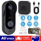 Wireless WiFi Smart Video Doorbell Phone Security Camera Door Bell Ring Intercom