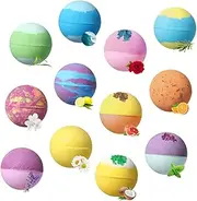 BIUDECO Adorable Colorful Spa Bath 12pcs/1set 64g Moisturizing Bath for Home/hotel