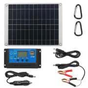 12V 40W Solar Panel System Charge Controller Power Generation Solar Panel kit