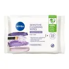 NIVEA Sensitive Biodegradable Cleansing Wipes 25 Pack,,AUS