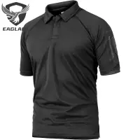在飛比找蝦皮商城優惠-Eaglade 戰術短袖 Polo 衫 PLY28 黑色