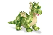 Aurora Ferocious Dinos Dragons Vollenth The Green Stuffed Animal - Prehistoric Fun - Cuddly Companions - Green 18 Inches