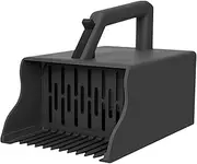 ＡＷＨＡＯ Portable Blueberry Rake with Comb And Handle, Black