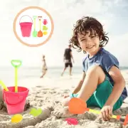 Snow Bucket Sandbox Lid Sand Toy Sandy Beach Doll Snow Toys Kids Beach Toys