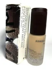 KORRES~Quercetine & Oak~Anti-aging foundation *15 MEDIUM BEIGE* 0.91 Oz~NIB!