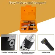12Pcs Carbide Boring Bars Alloy Boring Bar Set High Precision Processing xisBm