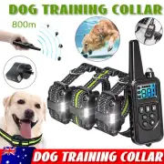AU Anti-Bark Electric Dog Pet Training Collar Obedience Remote Control E-Collar