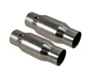 1986-2014 Mustang High Flow Mini-Cats 3" Metallic Substrate Catalytic Converters