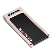 BLACK LORD Walking Pad Treadmill with LCD Display, Under Desk Running Machine with 2.3HP Motor, Speaker and Wireless Control, FW40 Series, Pink