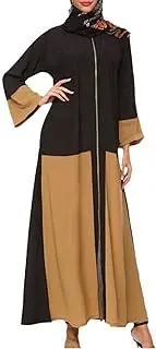[HongYunoH] Malaysian Dress Muslim Islam Maxi Dress for WomenKaftan Arab Robe Islamic Ethnic Clothe