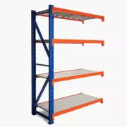 Heavy Duty Storage Shelving Extension Kit for Garage or Workshop 2.4m H x 1.2m W