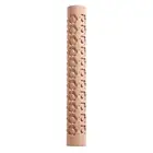 Dough Roller Burr Free Smooth Surface Professional Reusable Pattern Embossed